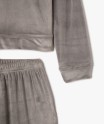 Pyjama en velours avec inscription Chicago fille